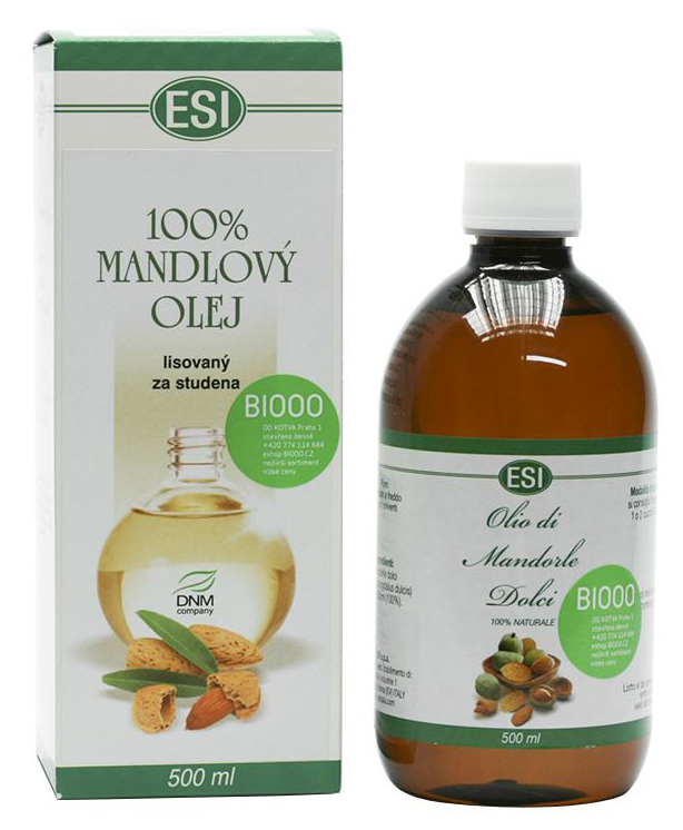detoxikace pleti mandlovy olej